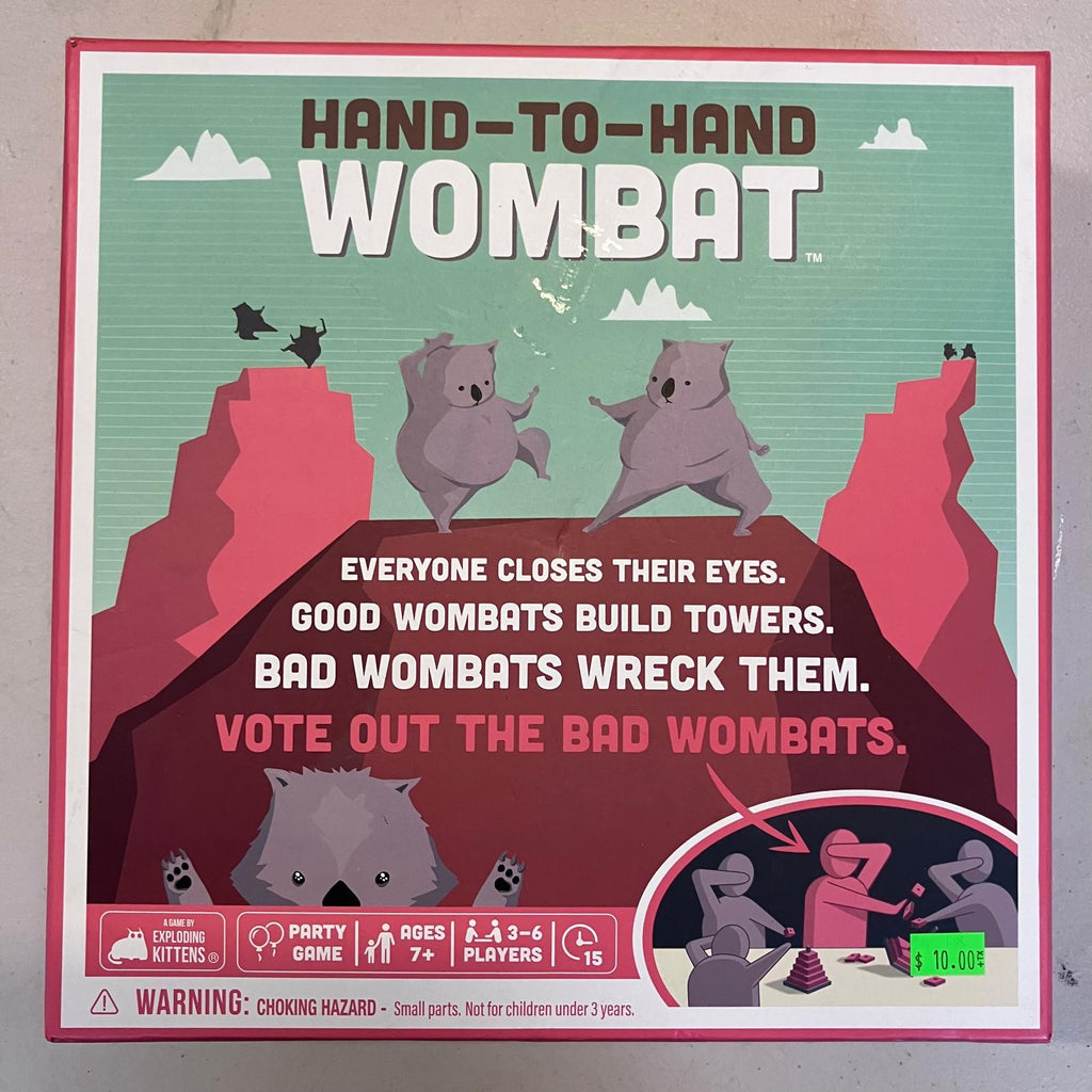 Hand-to-Hand Wombat - Board Game