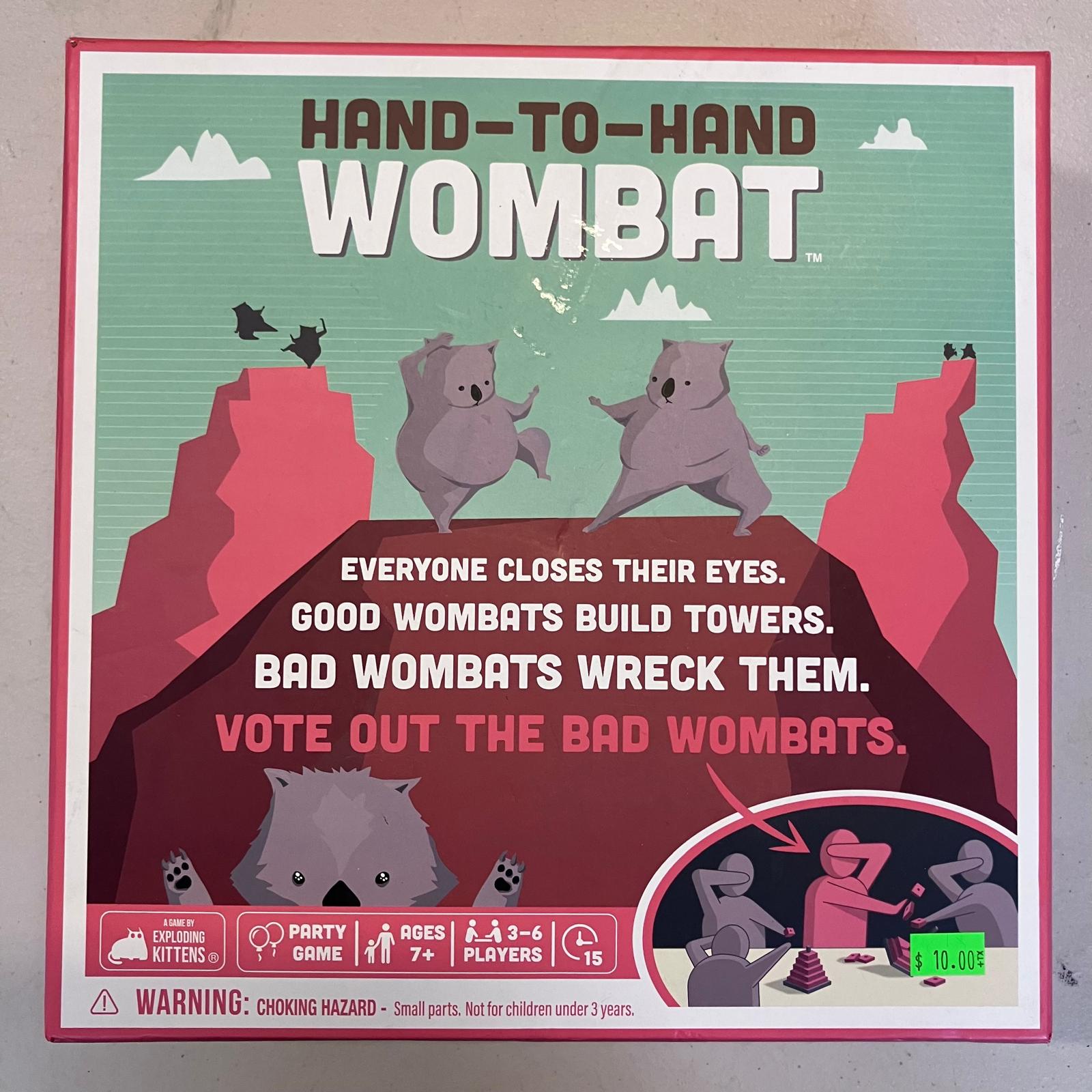 Hand-to-Hand Wombat - Board Game