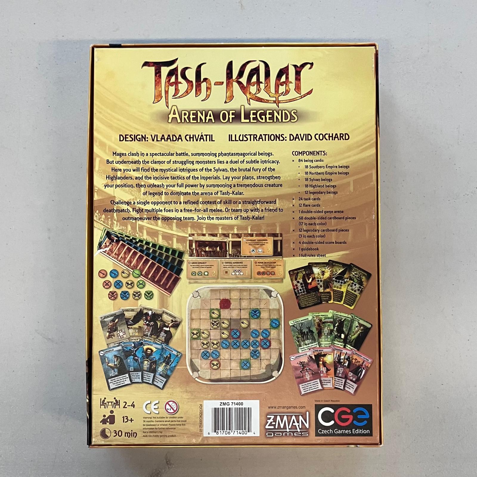 Tash-Kalar: Arena of Legends - Board Game