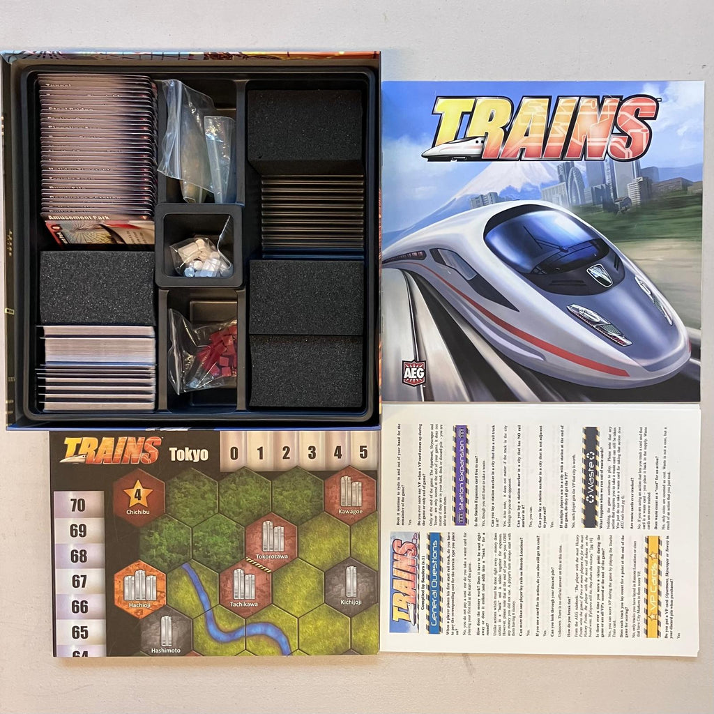 Trains by Hisashi Hayashi - Board Game