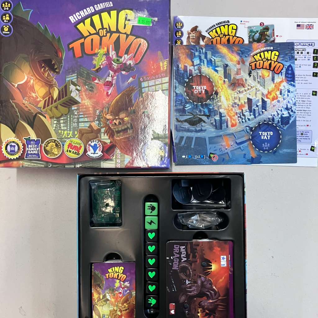 Richard Garfield - King of Tokyo - Board Game