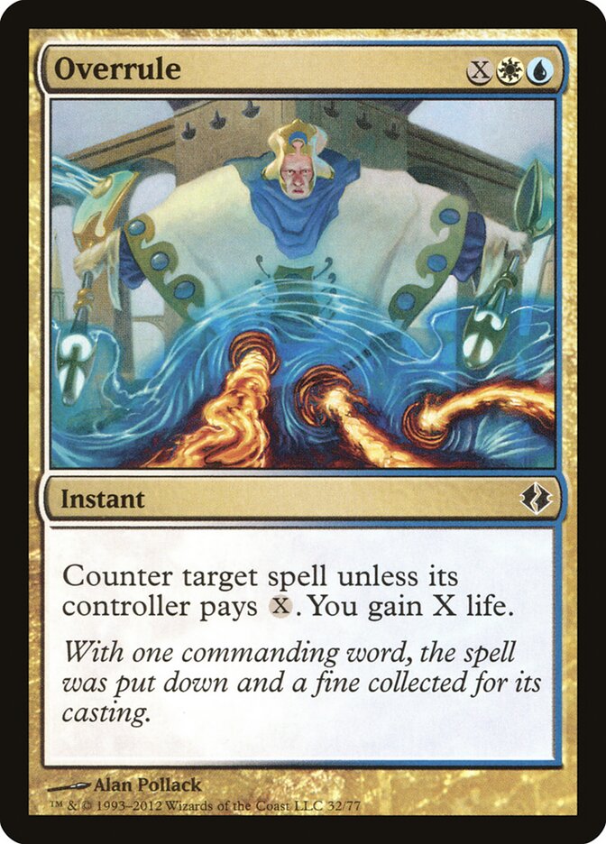 Overrule 32 - Duel Decks: Venser vs. Koth MTG card