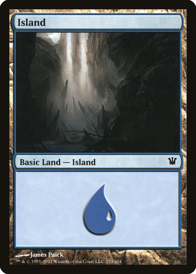 Island 253 - Innistrad MTG card