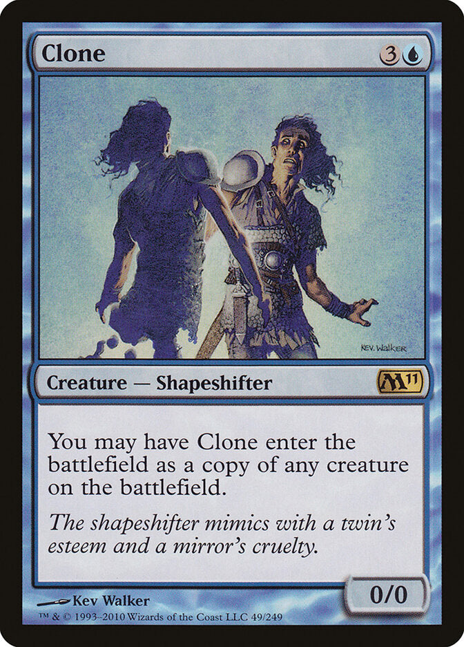Clone 49 - Magic 2011 MTG card