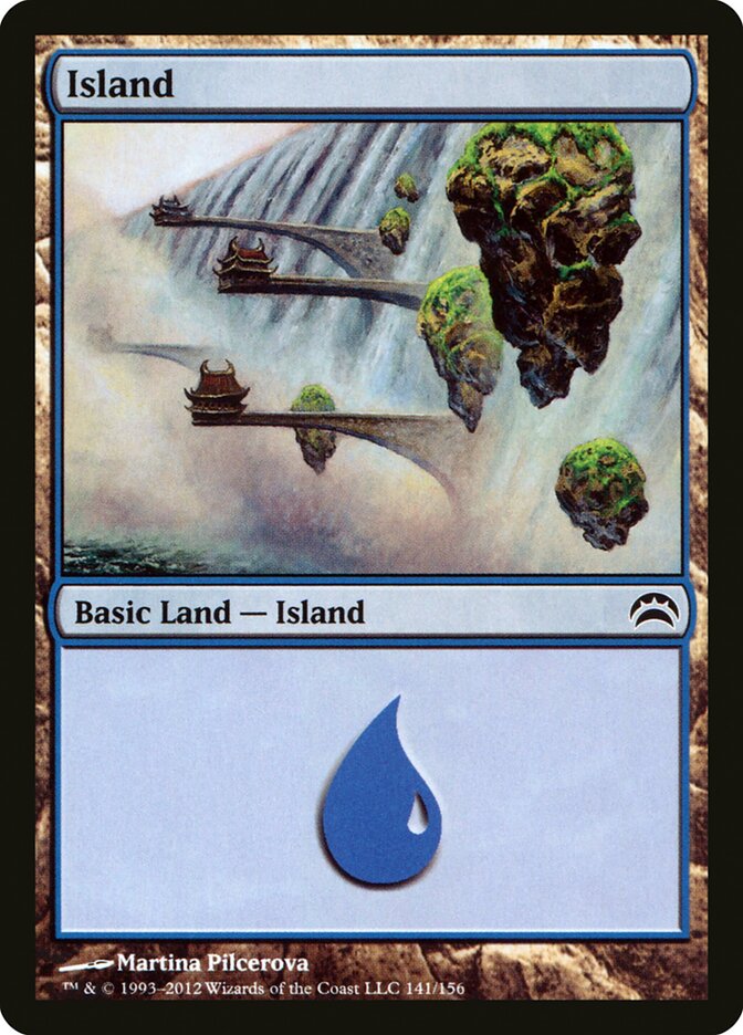 Island 141 - Planechase 2012 MTG card