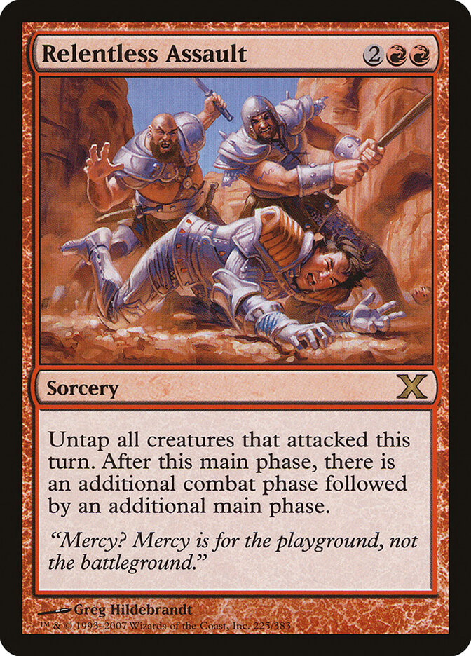 Relentless Assault 225 - Tenth Edition MTG card