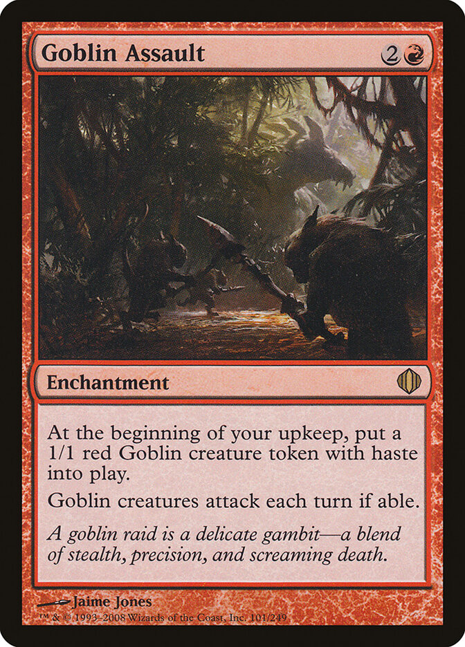 Goblin Assault 101 - Shards of Alara MTG card