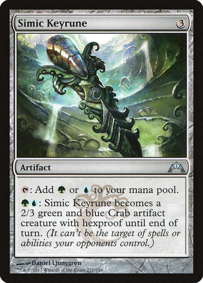 Simic Keyrune 237 - Gatecrash MTG card