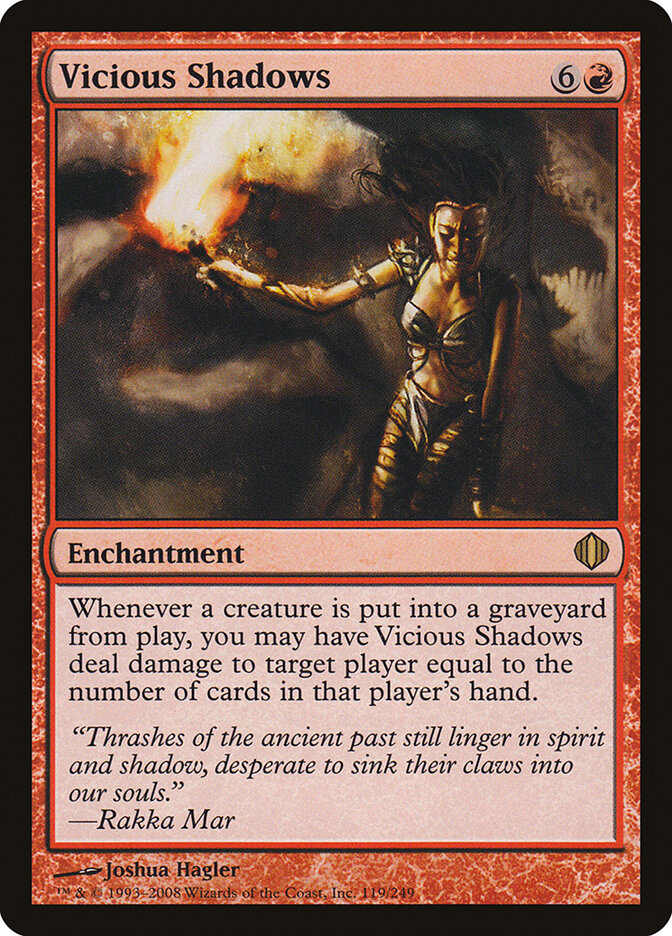 Vicious Shadows 119 - Shards of Alara MTG card
