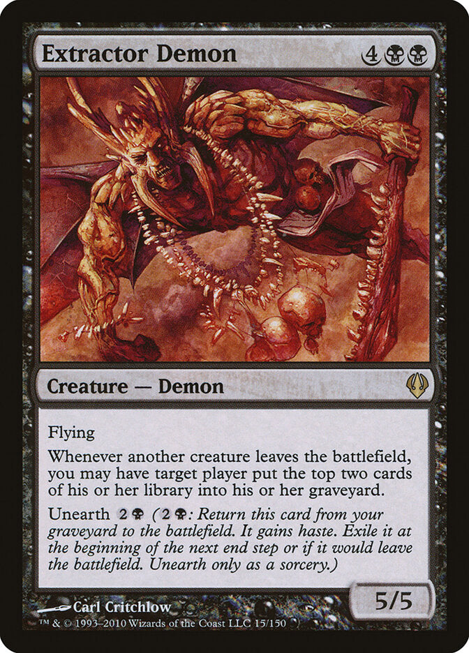 Extractor Demon 15 - Archenemy MTG card
