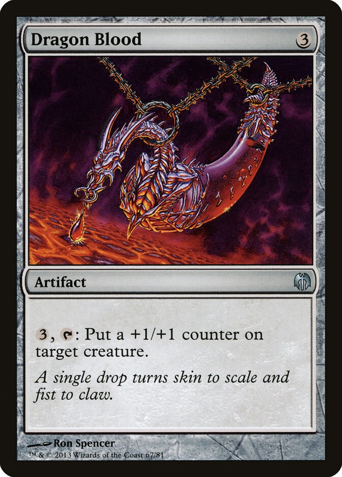 Dragon Blood 67 - Duel Decks: Heroes vs. Monsters MTG card
