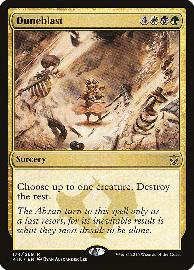 Duneblast 174 - Khans of Tarkir MTG card