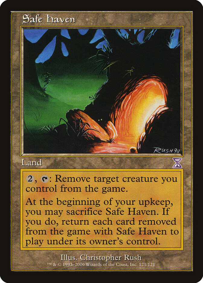 Safe Haven 121 - Time Spiral Timeshifted MTG card