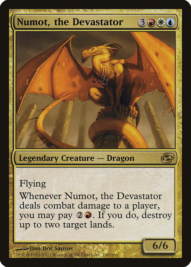 Numot, the Devastator 160 - Planar Chaos MTG card