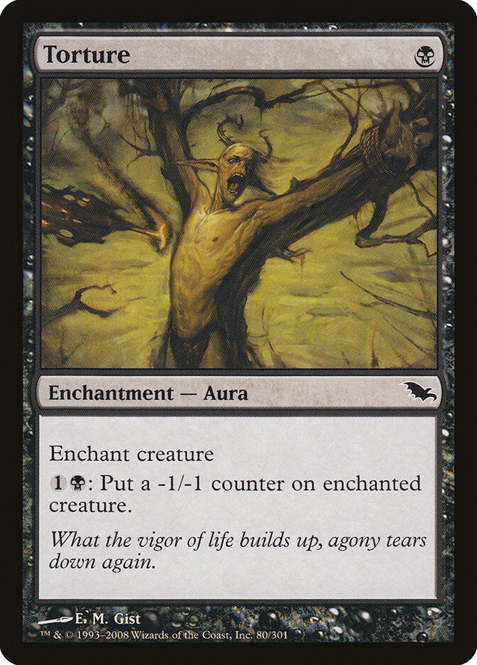 Torture 80 - Shadowmoor MTG card