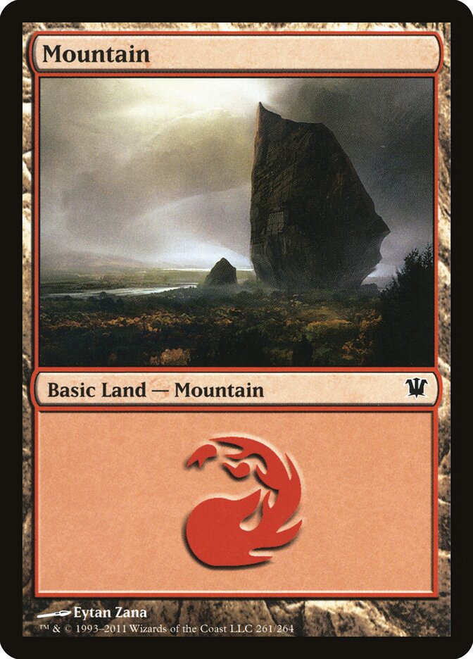 Mountain 261 - Innistrad MTG card