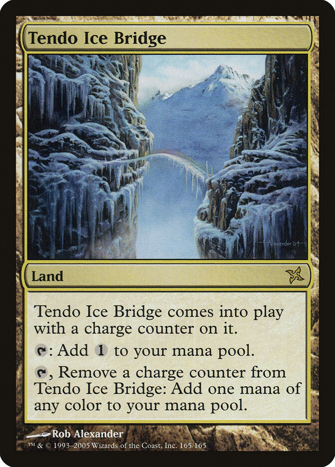 Tendo Ice Bridge 165 - Betrayers of Kamigawa MTG card