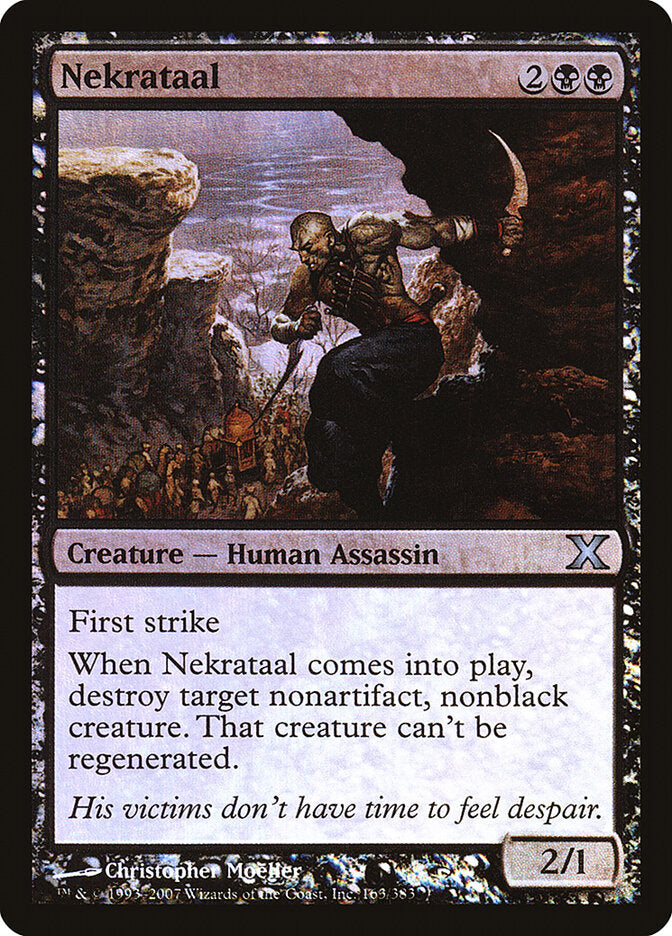 Nekrataal 163★ - Tenth Edition MTG card
