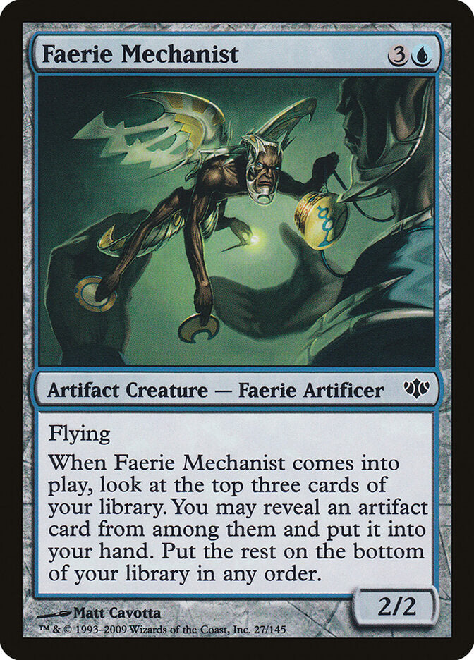 Faerie Mechanist 27 - Conflux MTG card