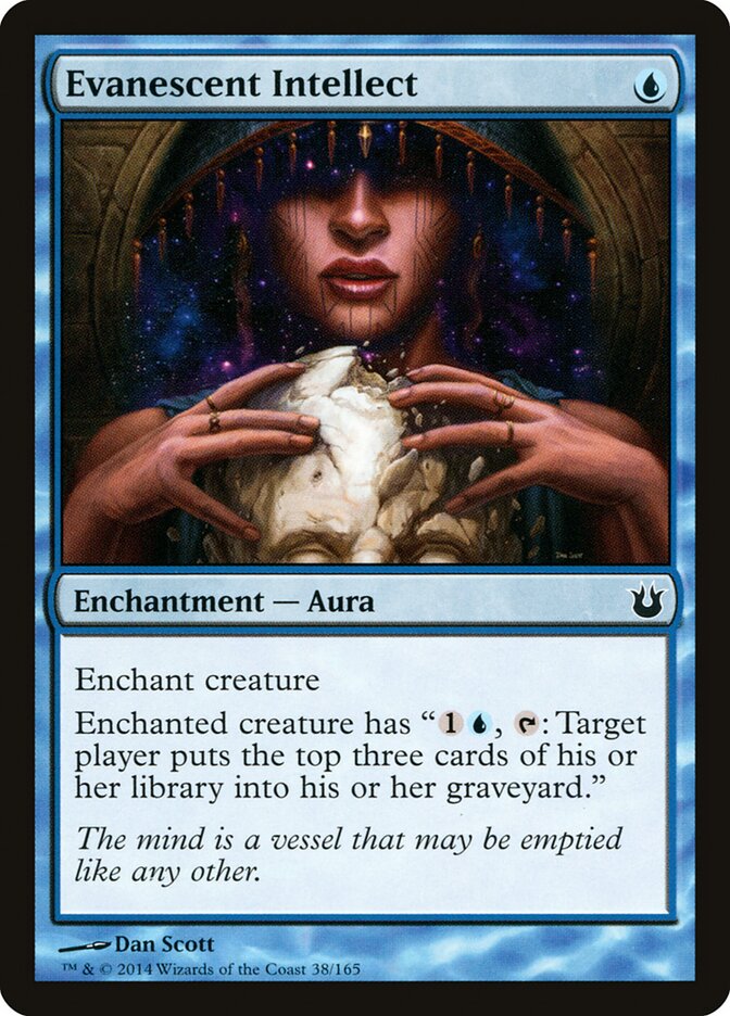 Evanescent Intellect 38 - Born of the Gods MTG card