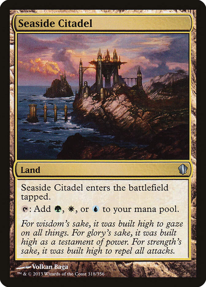 Seaside Citadel 318 - Commander 2013 MTG card