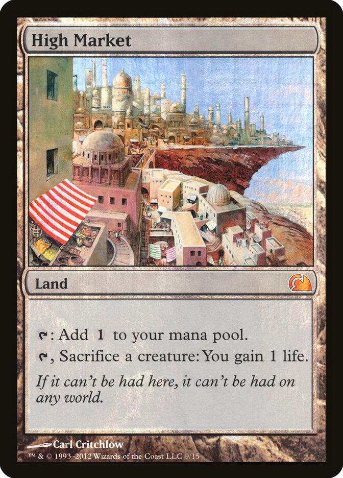 High Market 9 - From the Vault: Realms MTG card