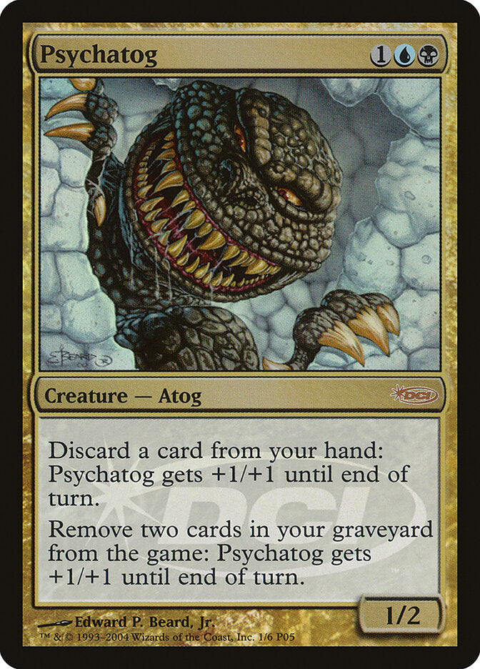 Psychatog 1 - Magic Player Rewards 2005 MTG card