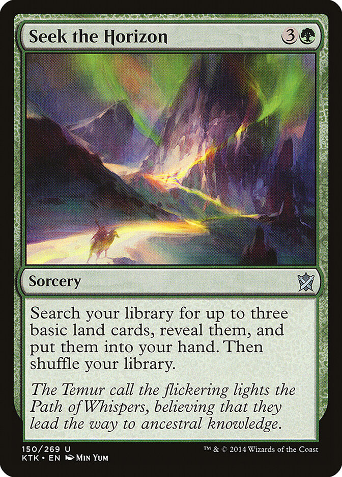 Seek the Horizon 150 - Khans of Tarkir MTG card