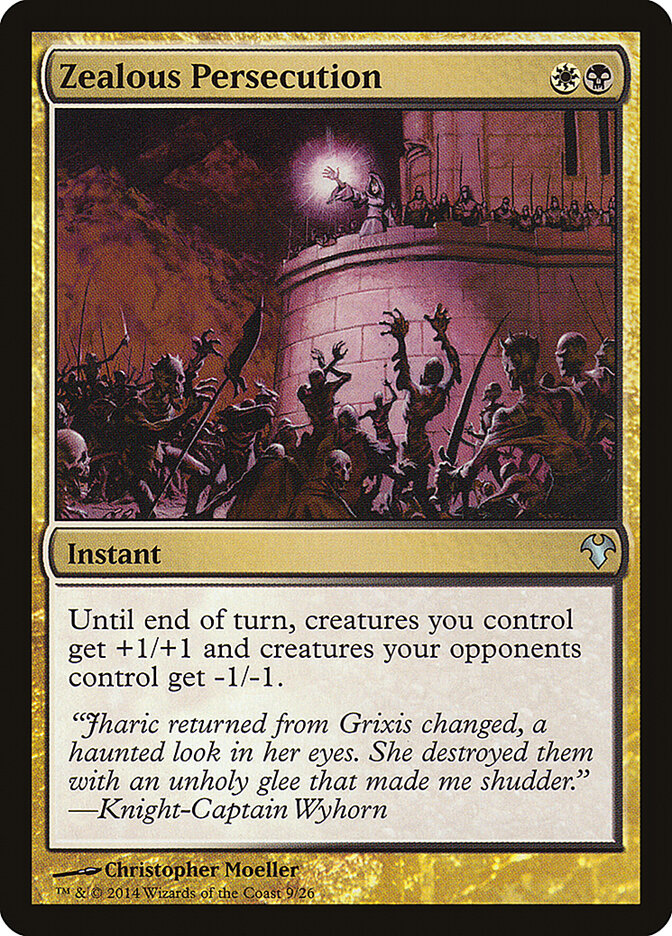 Zealous Persecution 9 - Modern Event Deck 2014 MTG card