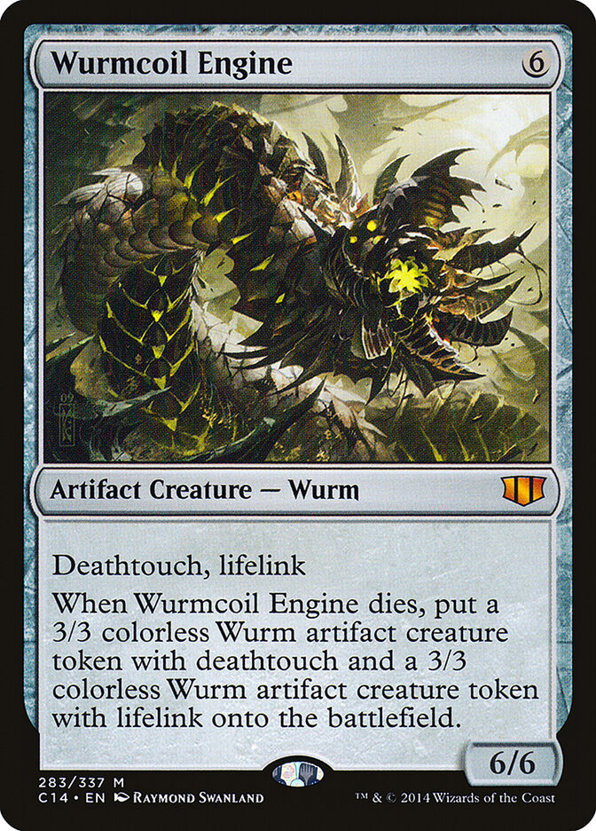 Wurmcoil Engine 283 - Commander 2014 MTG card