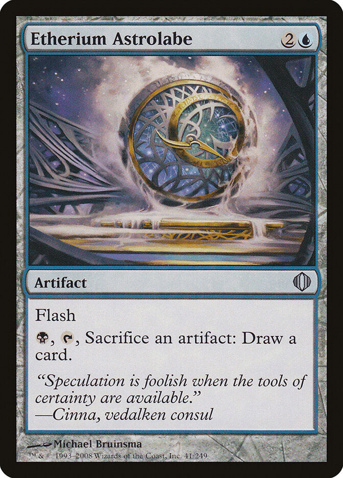 Etherium Astrolabe 41 - Shards of Alara MTG card