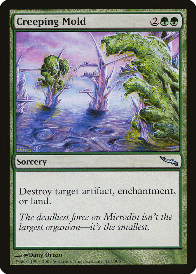 Creeping Mold 117 - Mirrodin MTG card