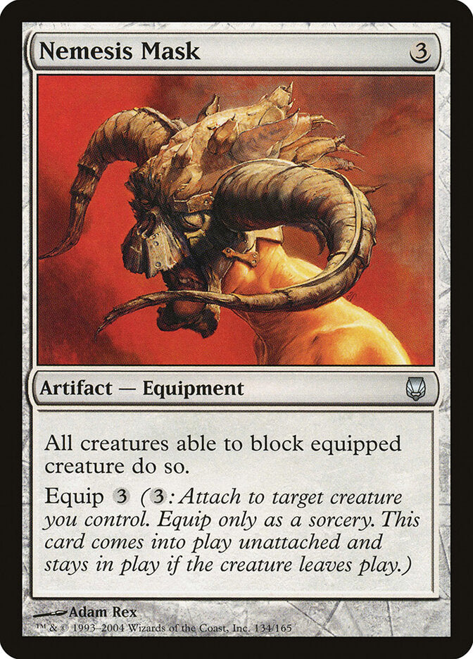 Nemesis Mask 134 - Darksteel MTG card