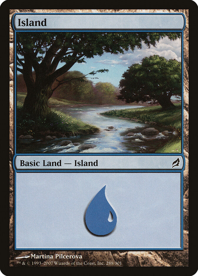 Island 288 - Lorwyn MTG card