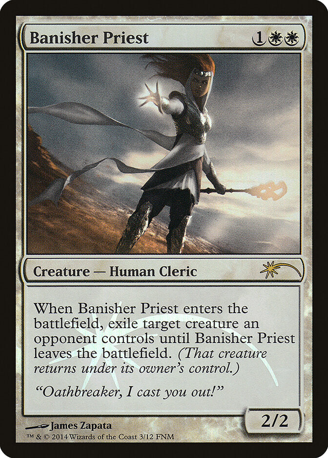 Banisher Priest 3 - Friday Night Magic 2014 MTG card