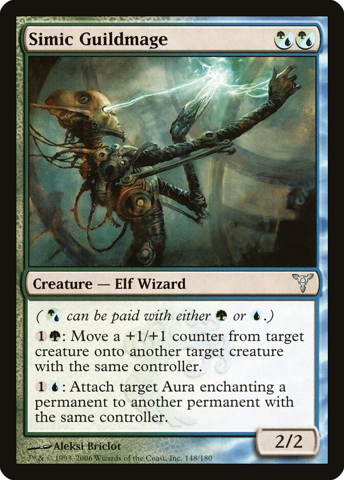 Simic Guildmage 148 - Dissension MTG card