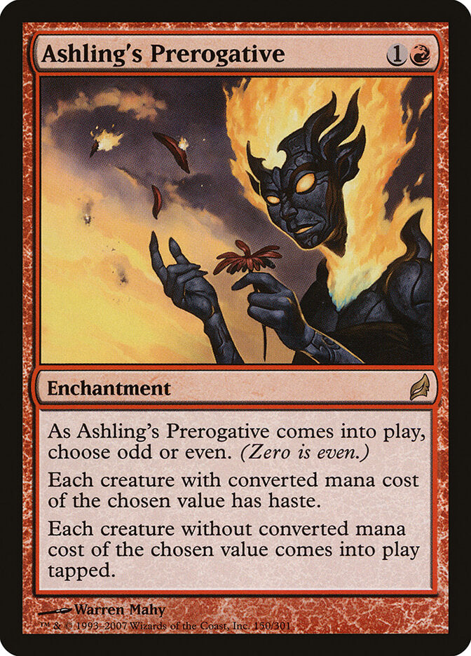 Ashling's Prerogative 150 - Lorwyn MTG card