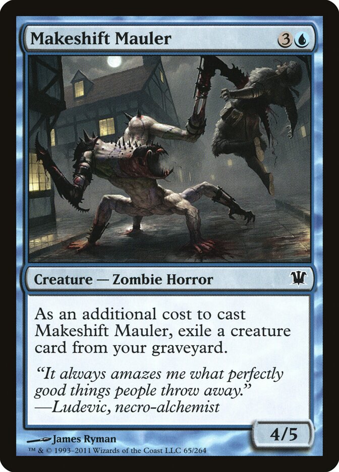 Makeshift Mauler 65 - Innistrad MTG card