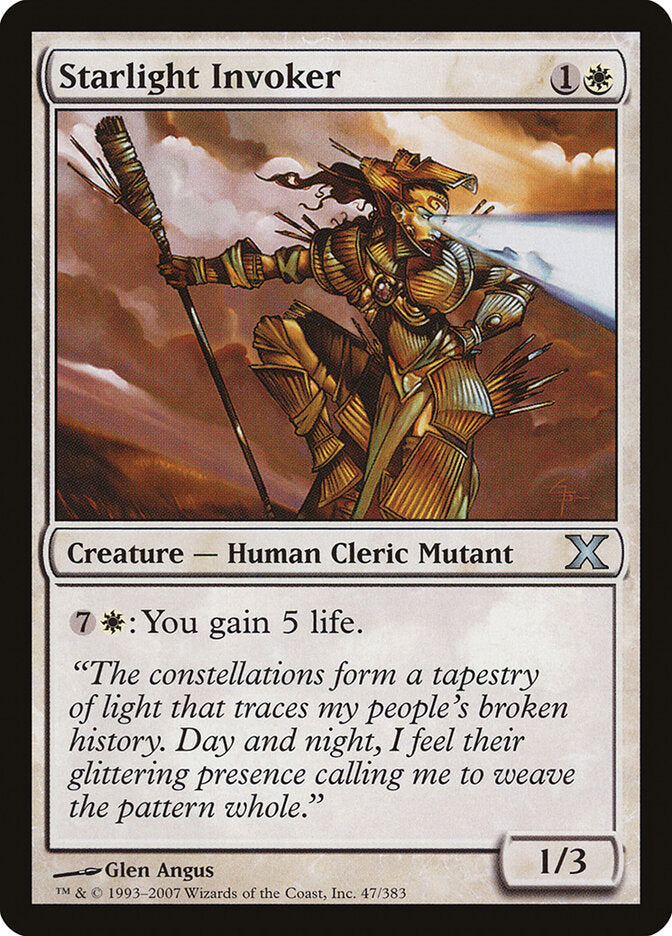 Starlight Invoker 47 - Tenth Edition MTG card
