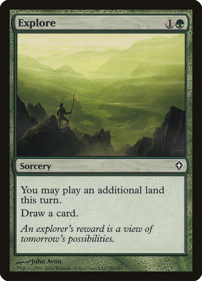 Explore 99 - Worldwake MTG card