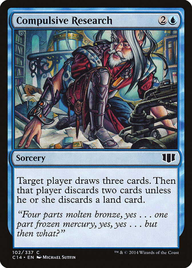Compulsive Research 102 - Commander 2014 MTG card