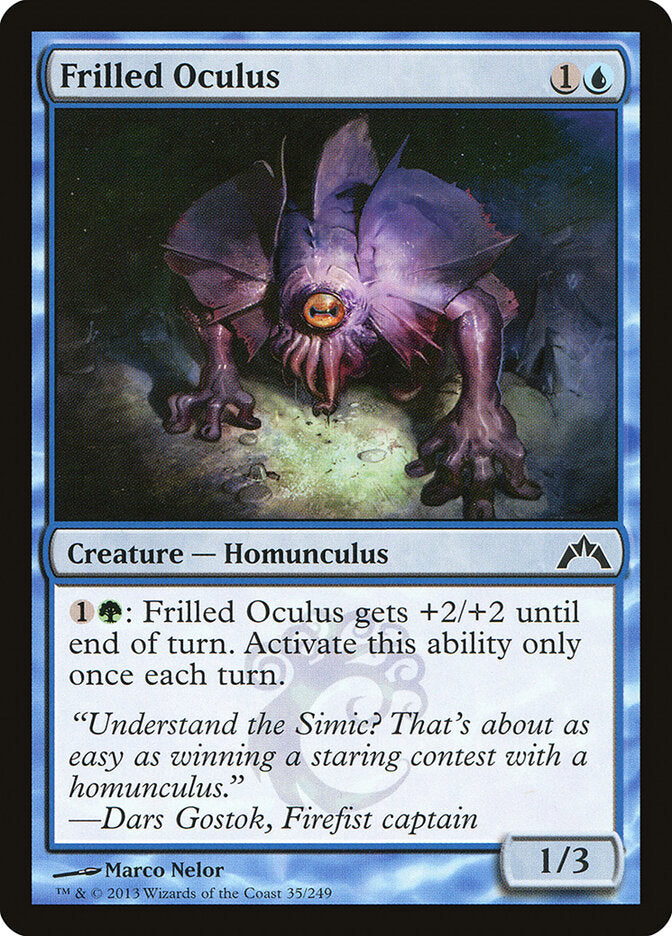 Frilled Oculus 35 - Gatecrash MTG card