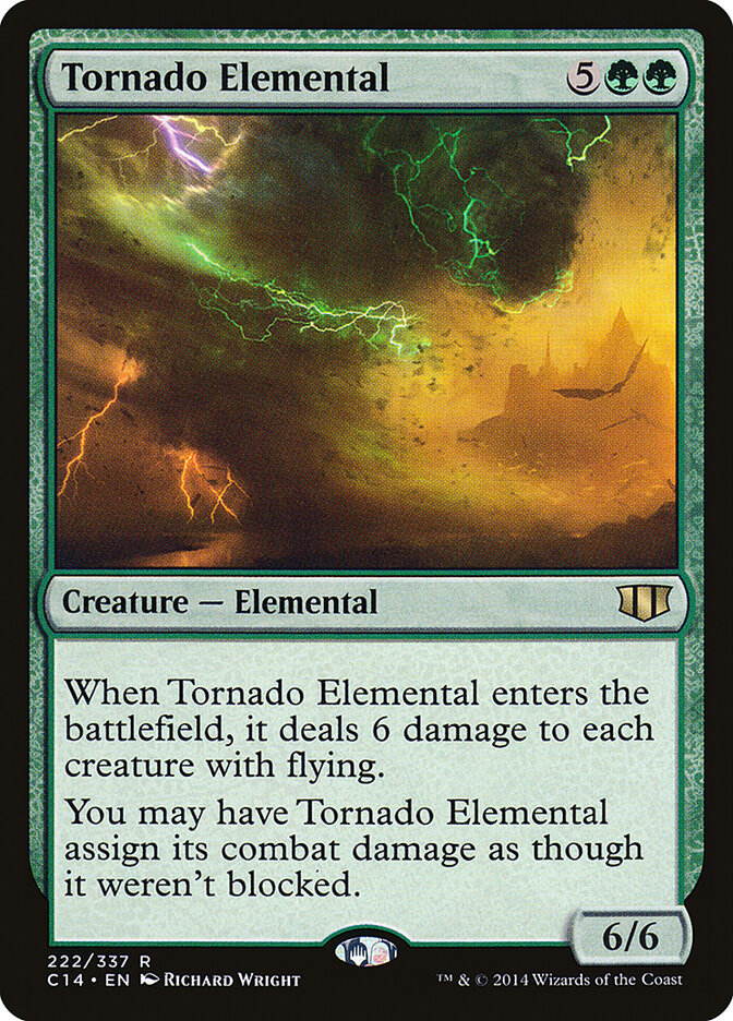 Tornado Elemental 222 - Commander 2014 MTG card