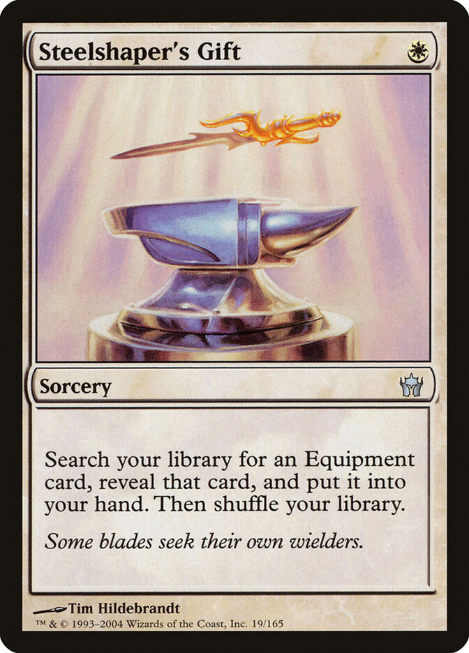Steelshaper's Gift 19 - Fifth Dawn MTG card