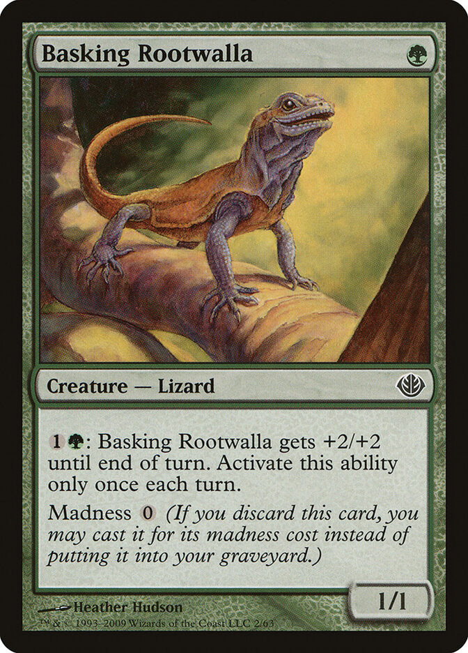 Basking Rootwalla 2 - Duel Decks: Garruk vs. Liliana MTG card