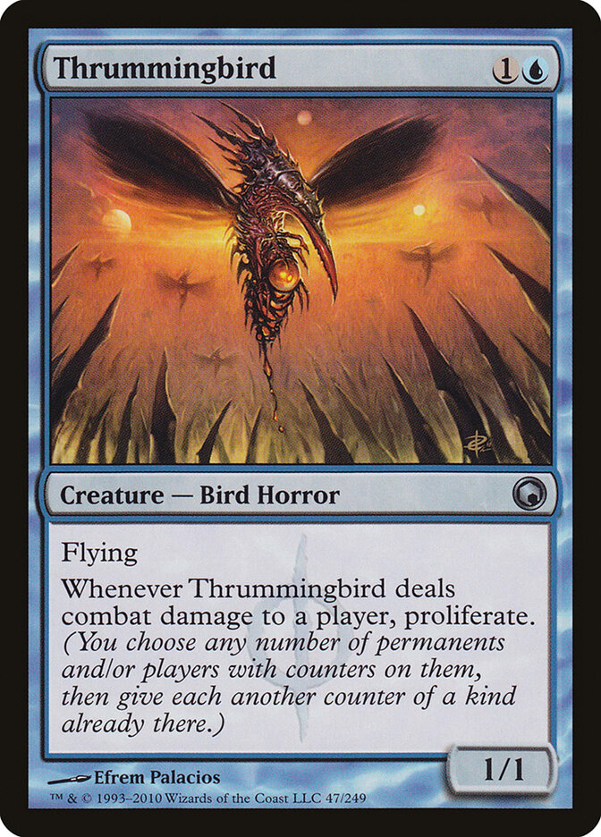 Thrummingbird 47 - Scars of Mirrodin MTG card