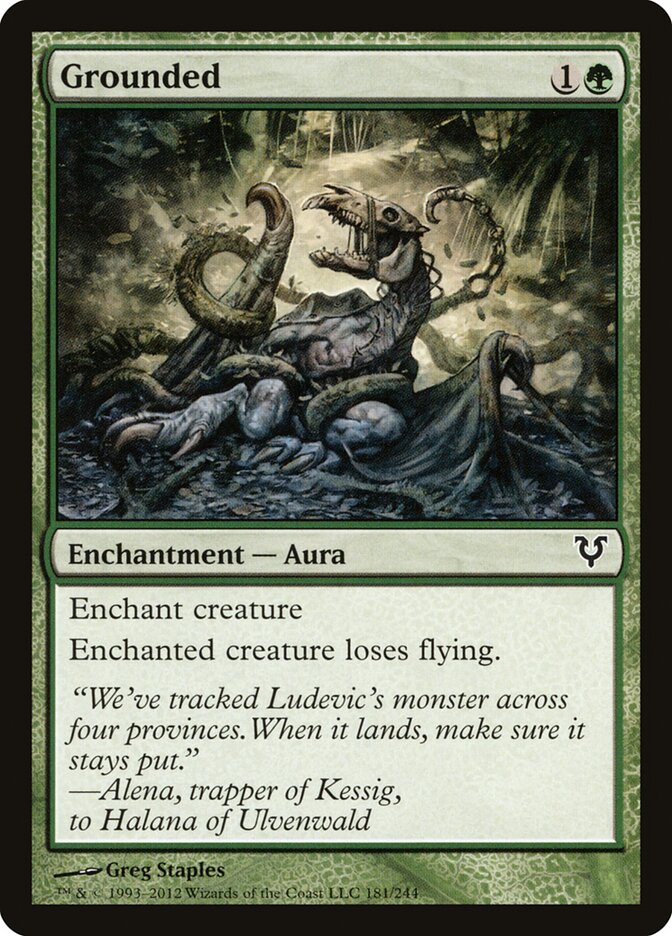 Grounded 181 - Avacyn Restored MTG card