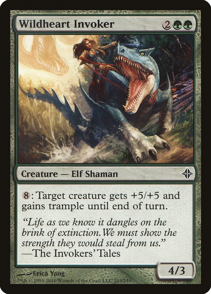 Wildheart Invoker 213 - Rise of the Eldrazi MTG card