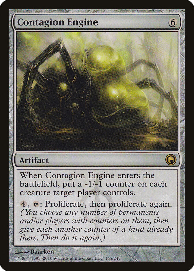 Contagion Engine 145 - Scars of Mirrodin MTG card