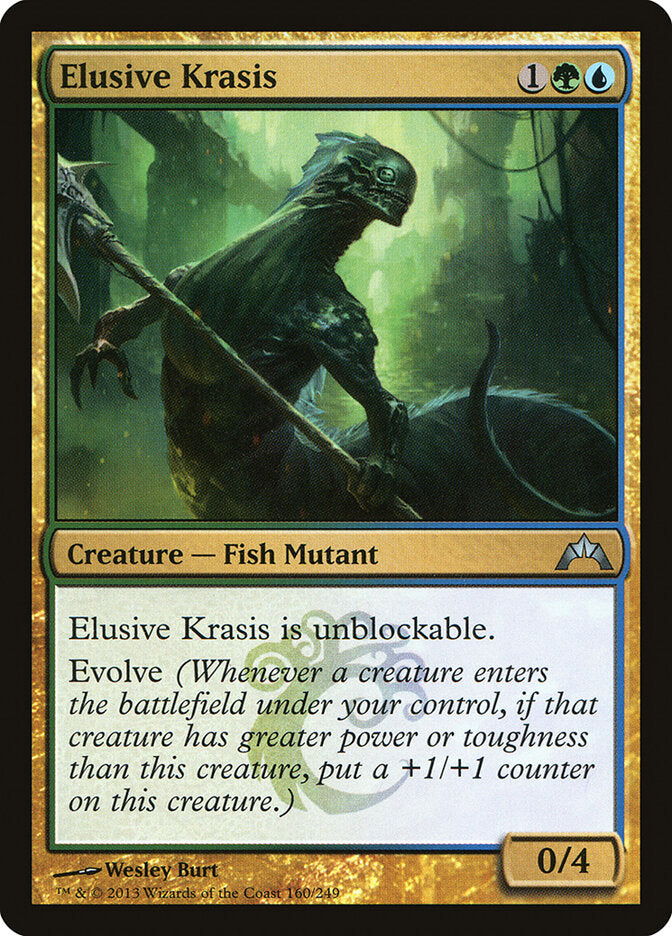 Elusive Krasis 160 - Gatecrash MTG card